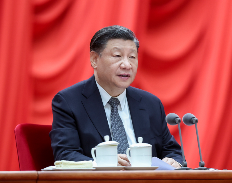 4月3日，學(xué)習(xí)貫徹習(xí)近平新時代中國特色社會主義思想主題教育工作會議在北京召開。中共中央總書記、國家主席、中央軍委主席習(xí)近平出席會議并發(fā)表重要講話。